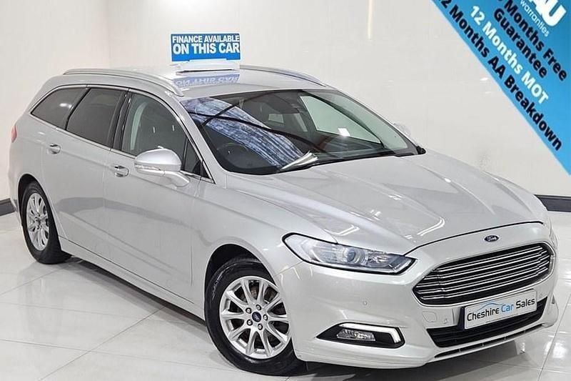 Silver Used 2018 Ford Mondeo Zetec Estate | £7,000 (Good price) - Image 1/1