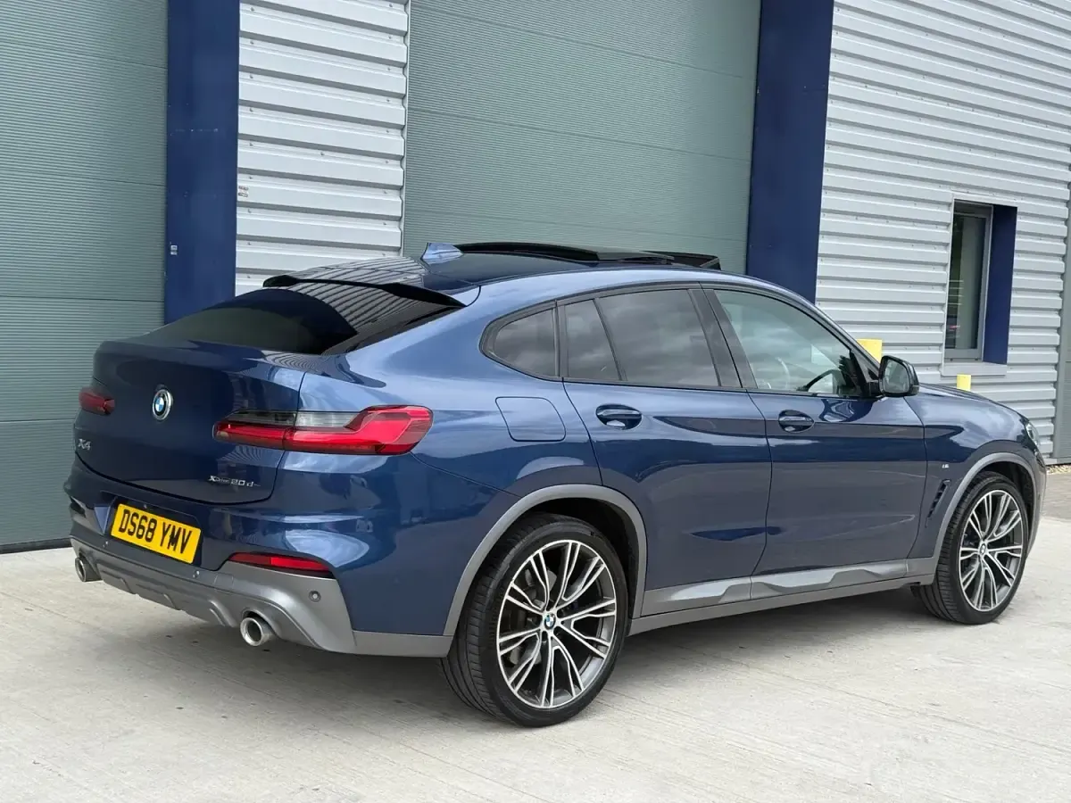 Used BMW X4 M Sport 2018 Blue SUV