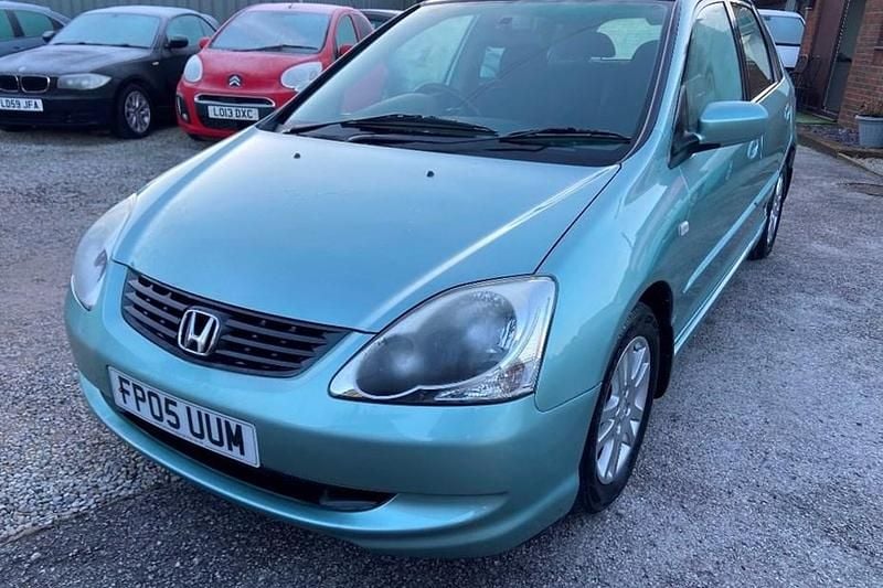 Used Honda Civic SE 2005 Green Hatchback