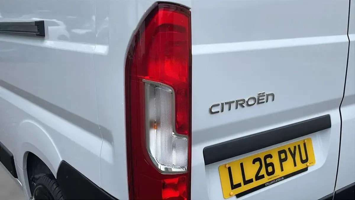 New Citroën Relay 138 HP (101 kW) 2026 White Van