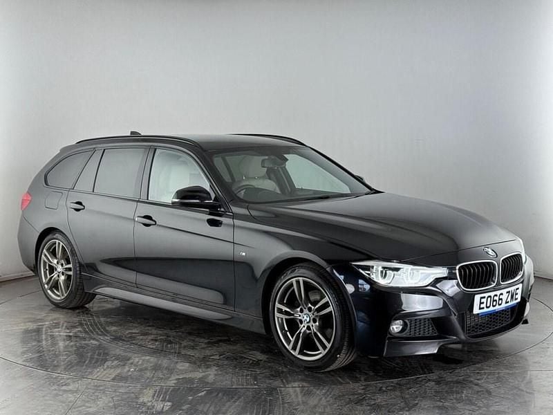 Black Used 2016 BMW 320 M Sport Estate | £9,750 (Fair price) - Image 1/3
