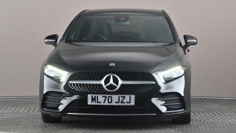 Used Mercedes A220 AMG line 190 HP (139 kW) 2020 Black Hatchback