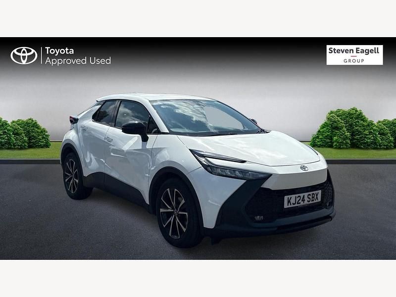 White Used 2024 Toyota C-HR Design SUV | £26,518 (Fair price) - Image 1/3