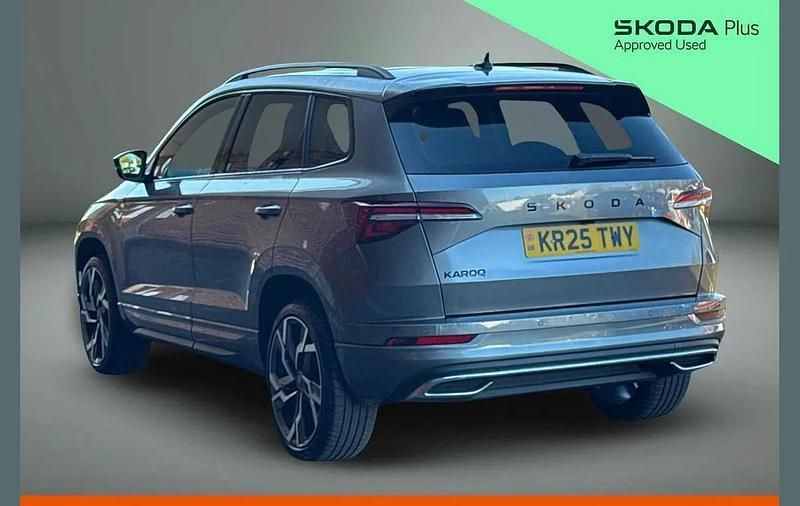 Used Skoda Karoq SportLine 150 HP (110 kW) 2025 Graphite grey metallic SUV
