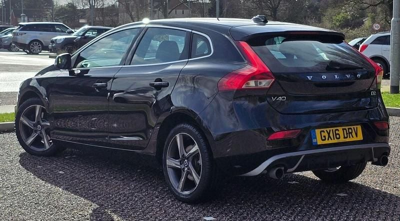 Used Volvo V40 R-Design 2016 Black Hatchback