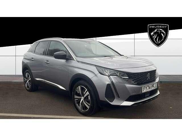 Grey Used 2024 Peugeot 3008 Allure SUV | £19,173 (Fair price) - Image 1/4