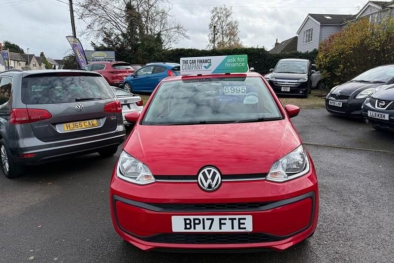 Used VW up! move up! 60 HP (44 kW) 2017 Red Hatchback