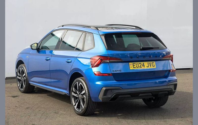 Used Skoda Kamiq Monte Carlo 115 HP (84 kW) 2024 Blue SUV
