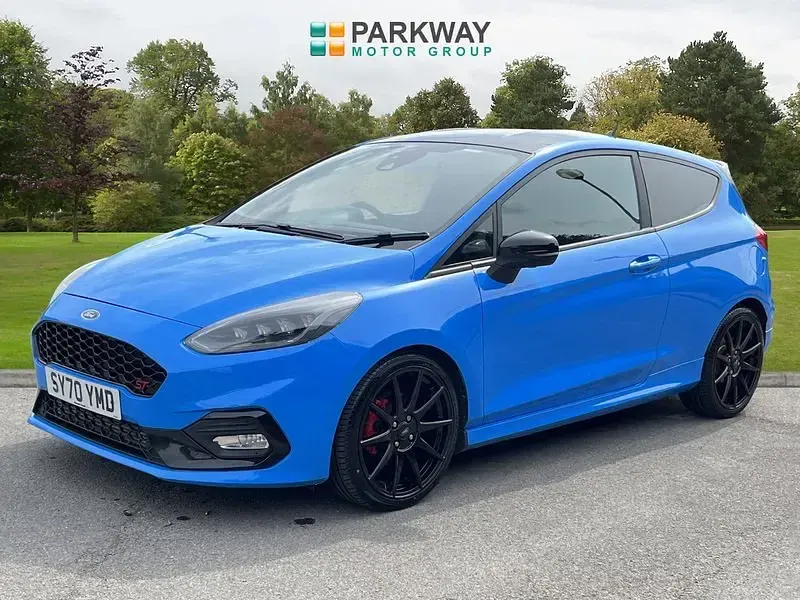Used Ford Fiesta ST 200 HP (147 kW) 2021 Blue Hatchback