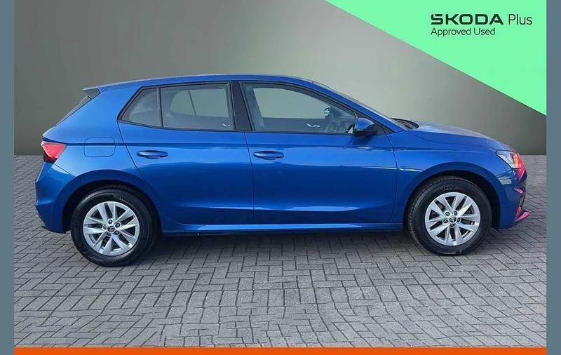 Used Skoda Fabia Comfort 108 HP (79 kW) 2023 Blue Hatchback