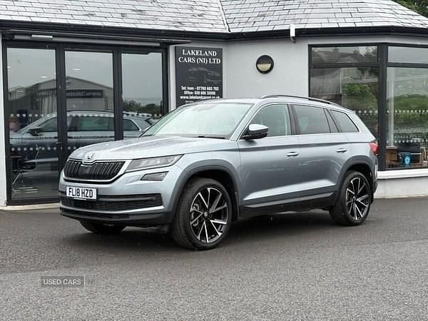 Grey Used 2018 Skoda Kodiaq SE L SUV | £14,995 (Expensive) - Image 1/4