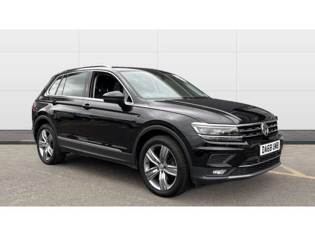 Black Used 2018 VW Tiguan SEL SUV | £15,677 (Fair price) - Image 1/4