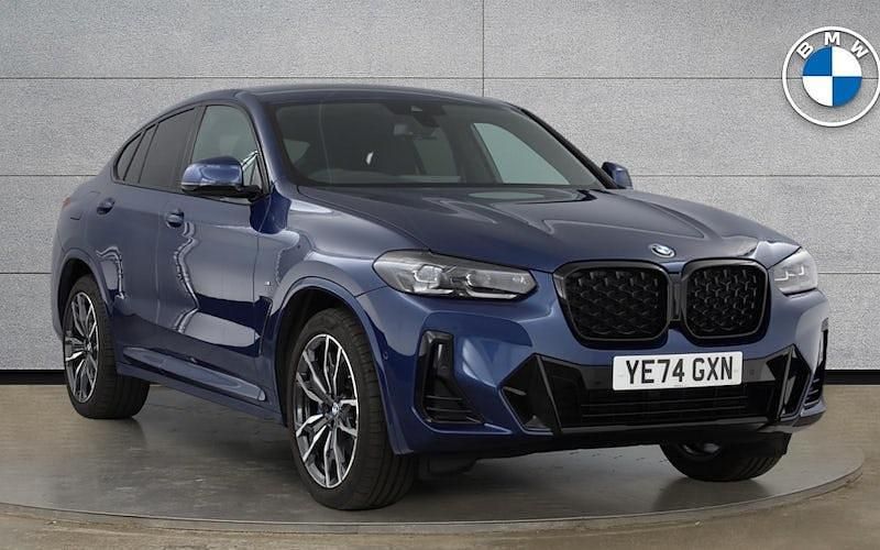 Blue Used 2024 BMW X4 M Sport SUV | £42,750 (Good price) - Image 1/4