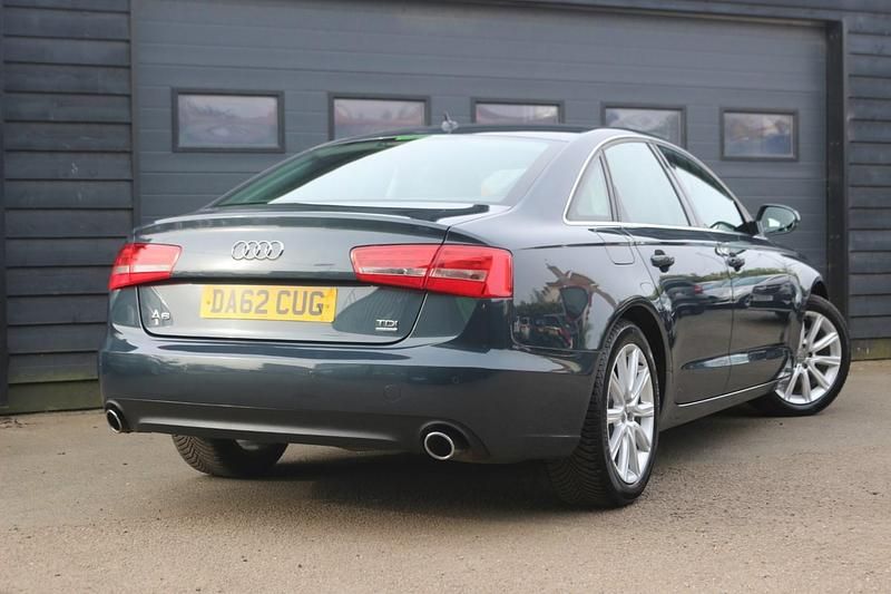 Used Audi A6 2013 Blue Sedan