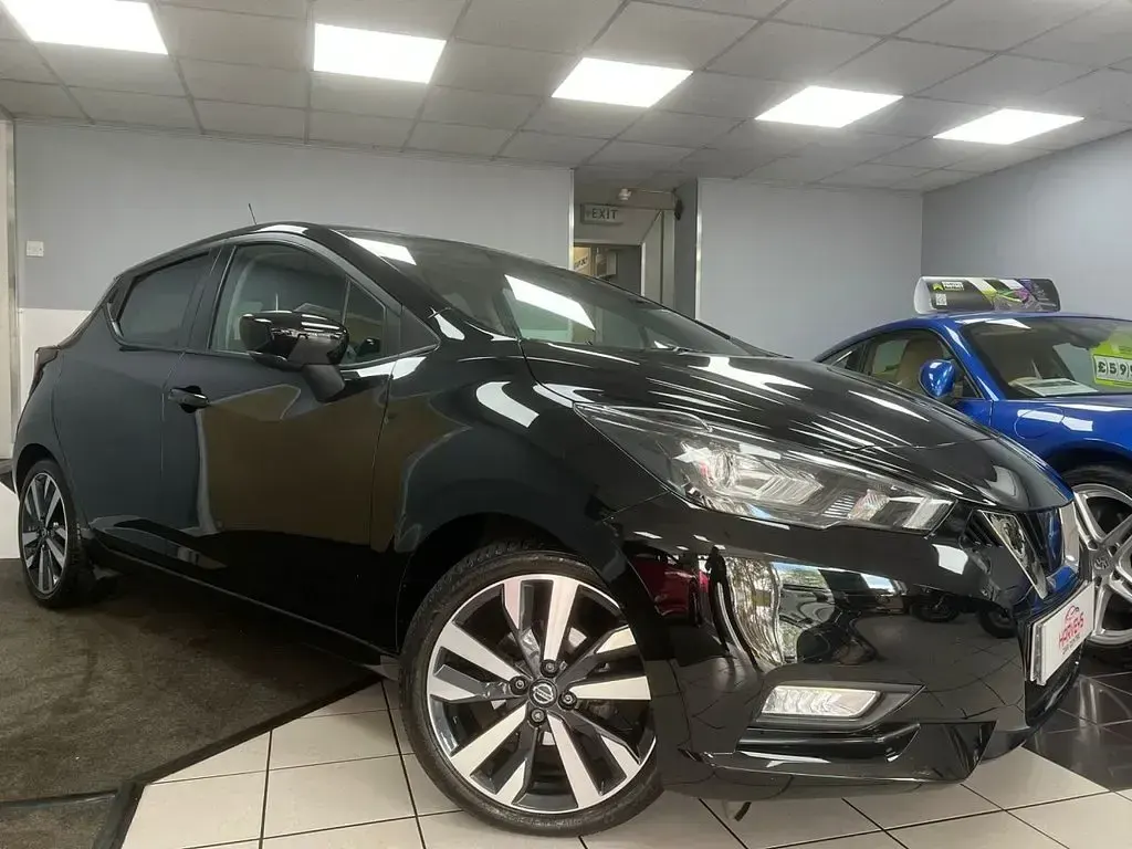 Used Nissan Micra Tekna 92 HP (67 kW) 2021 Black Hatchback