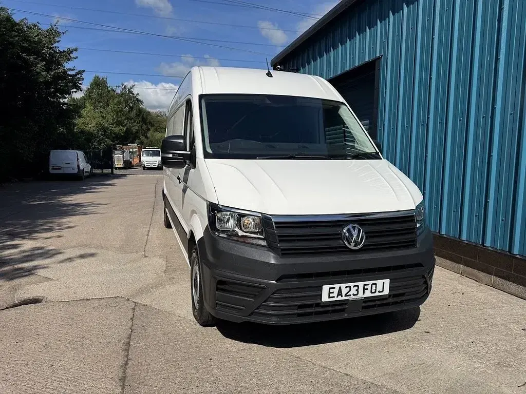 Used VW Crafter Trendline 140 HP (102 kW) 2023 White Van