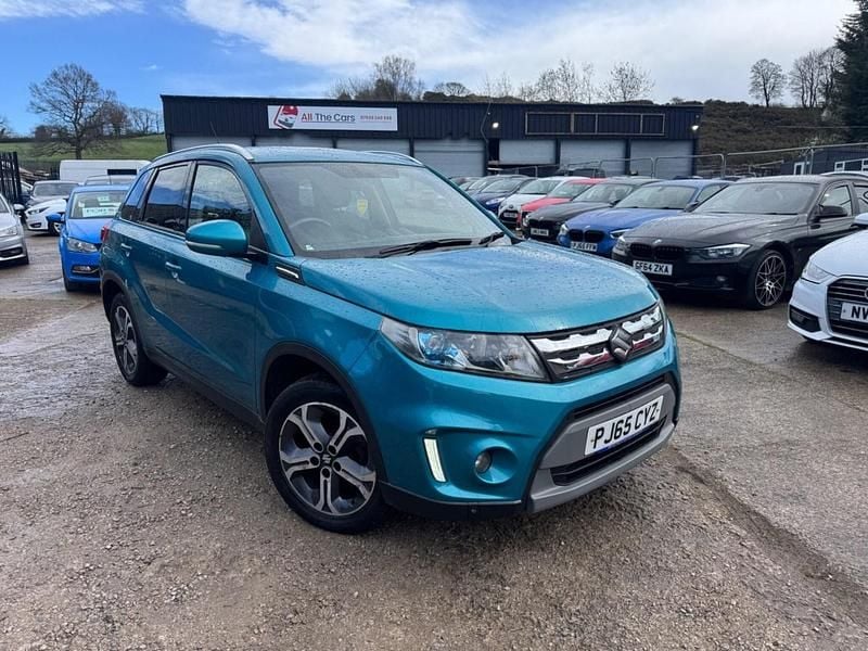 Używany Suzuki Vitara SZ5 120 KM (88 kW) 2015 Turkusowy SUV