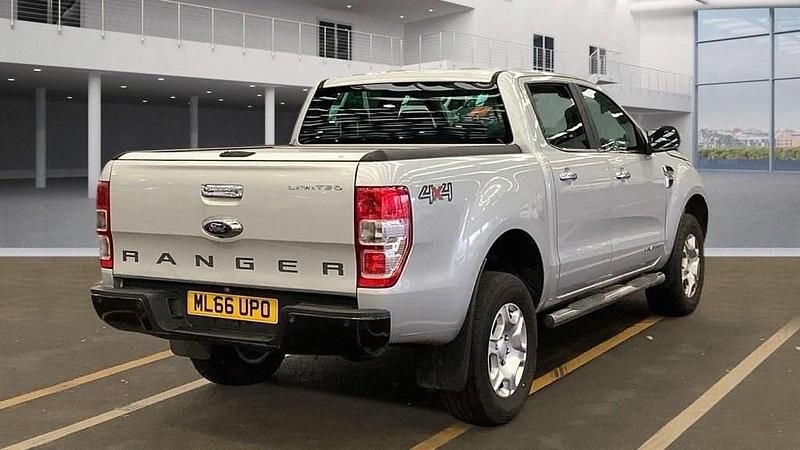 Used Ford Ranger Limited 200 HP (147 kW) 2016 Silver Pickup