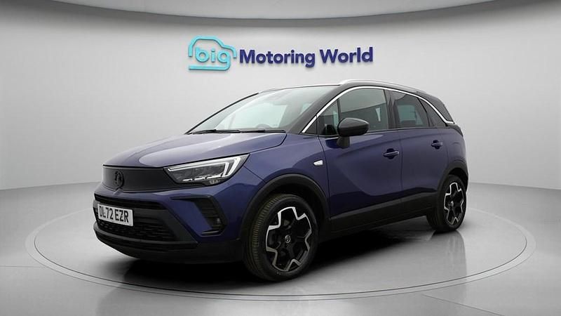 Used Vauxhall Crossland Ultimate 130 HP (95 kW) 2023 Blue SUV