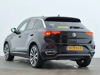 Used VW T-Roc R-line 150 HP (110 kW) 2019 Black SUV