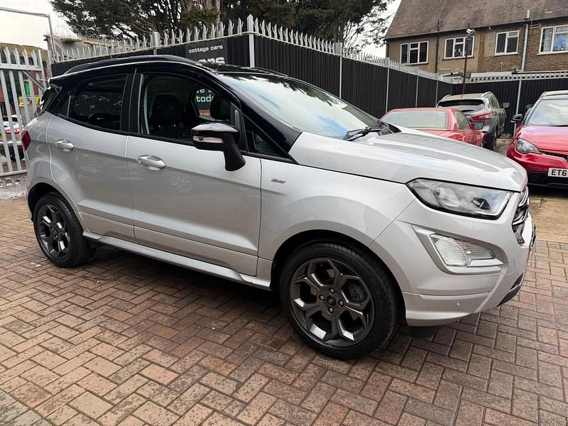 Used Ford Ecosport ST-Line 125 HP (91 kW) 2019 Silver SUV