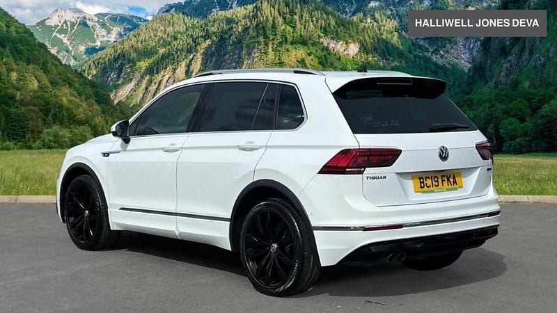 Used VW Tiguan R-line 190 HP (139 kW) 2019 White SUV