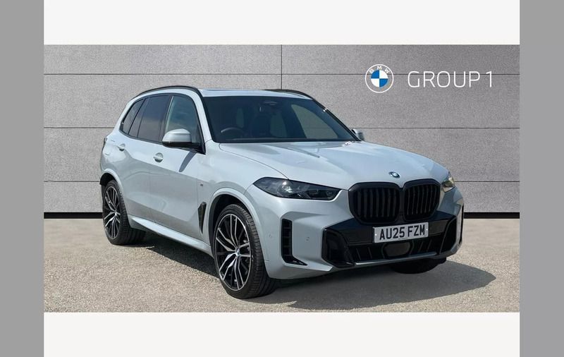Grey New 2025 BMW X5 M Sport SUV | £82,650 (Expensive) - Image 1/4
