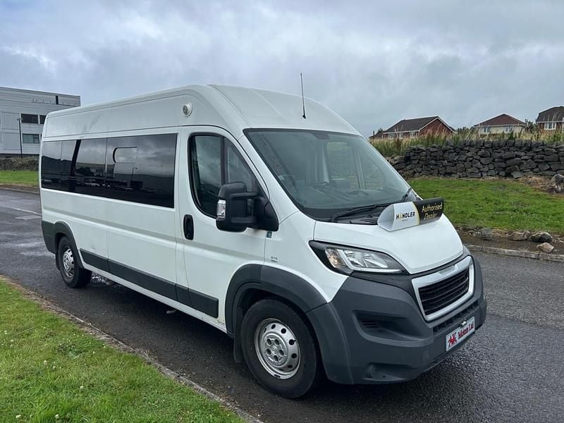 White Used 2017 Peugeot Boxer Van | £5,495 (A bit pricey) - Image 1/4
