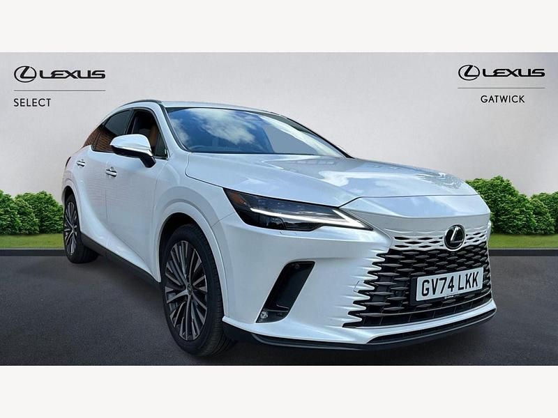 Used Lexus RX350h 2024 White Estate