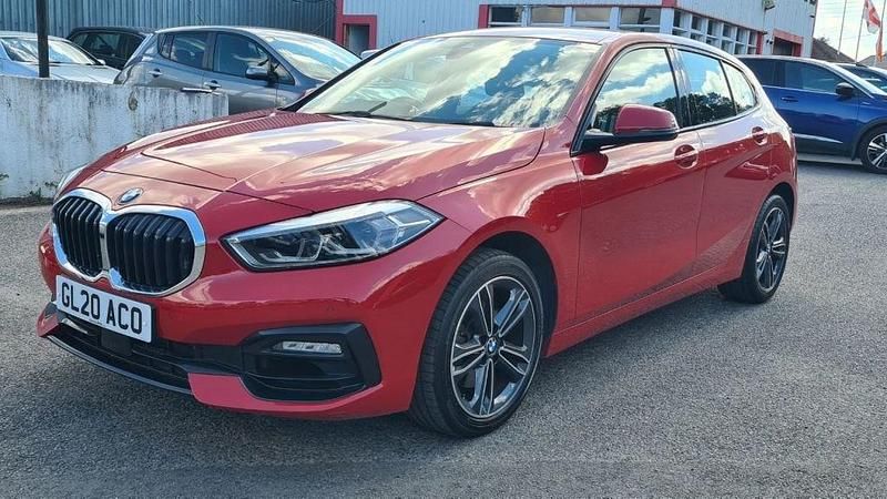 Used BMW 118 Sport Line 2020 Red Hatchback