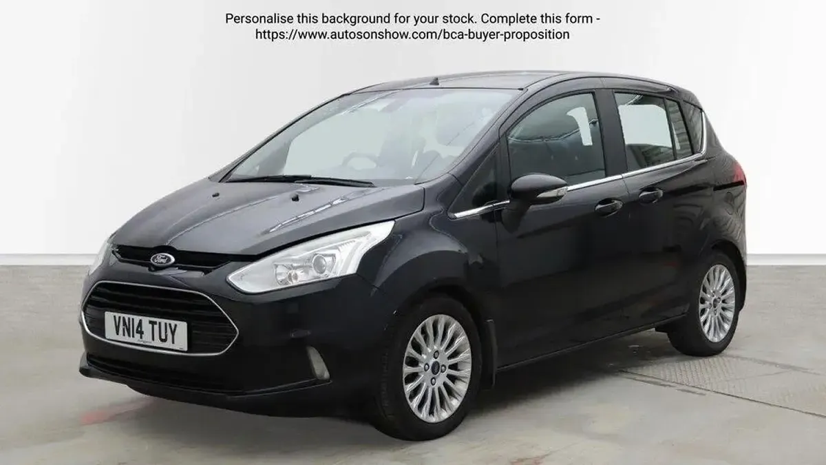 Used Ford B-MAX Titanium 120 HP (88 kW) 2014 Black MPV