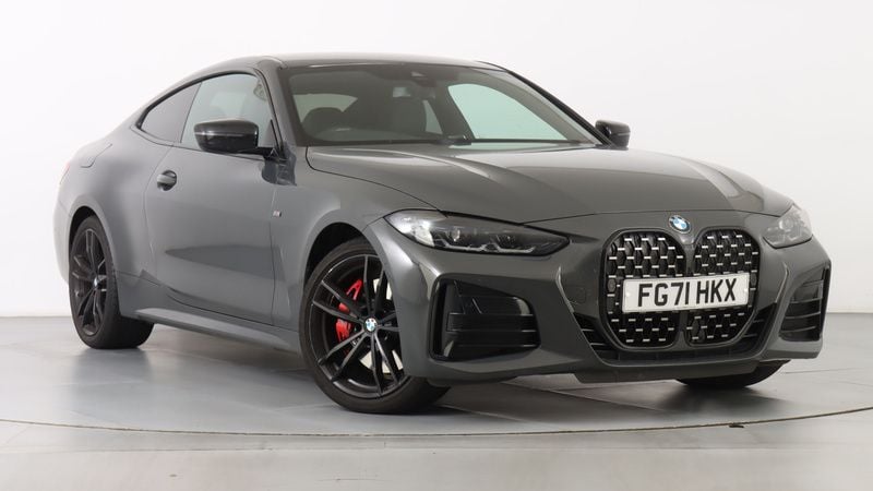 Grey Used 2021 BMW M440 Comfort Edition Sedan | £34,990 (Fair price) - Image 1/4