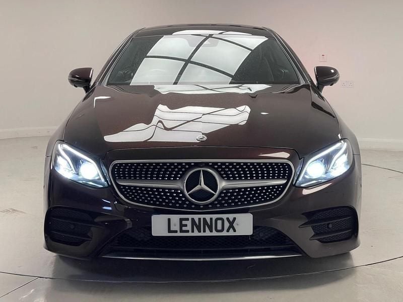 Used Mercedes E350 AMG line 2019 Red Coupe