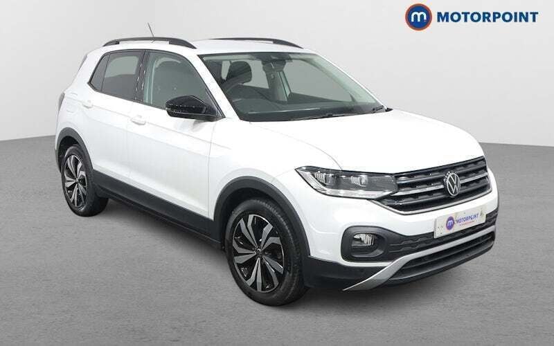 White Used 2022 VW T-Cross Black Edition SUV | £18,349 (Fair price) - Image 1/4