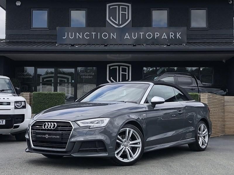 Used Audi A3 Cabriolet S-Line 2017 Grey Cabriolet