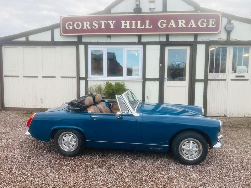 Used MG Midget 66 HP (48 kW) 1977 Blue Cabriolet