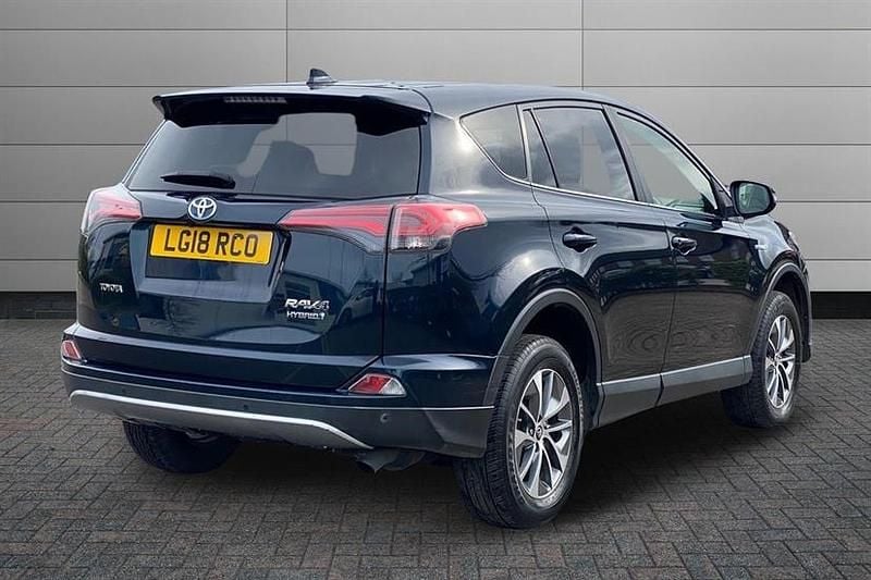 Used Toyota RAV4 Hybrid 197 HP (144 kW) 2018 Blue SUV