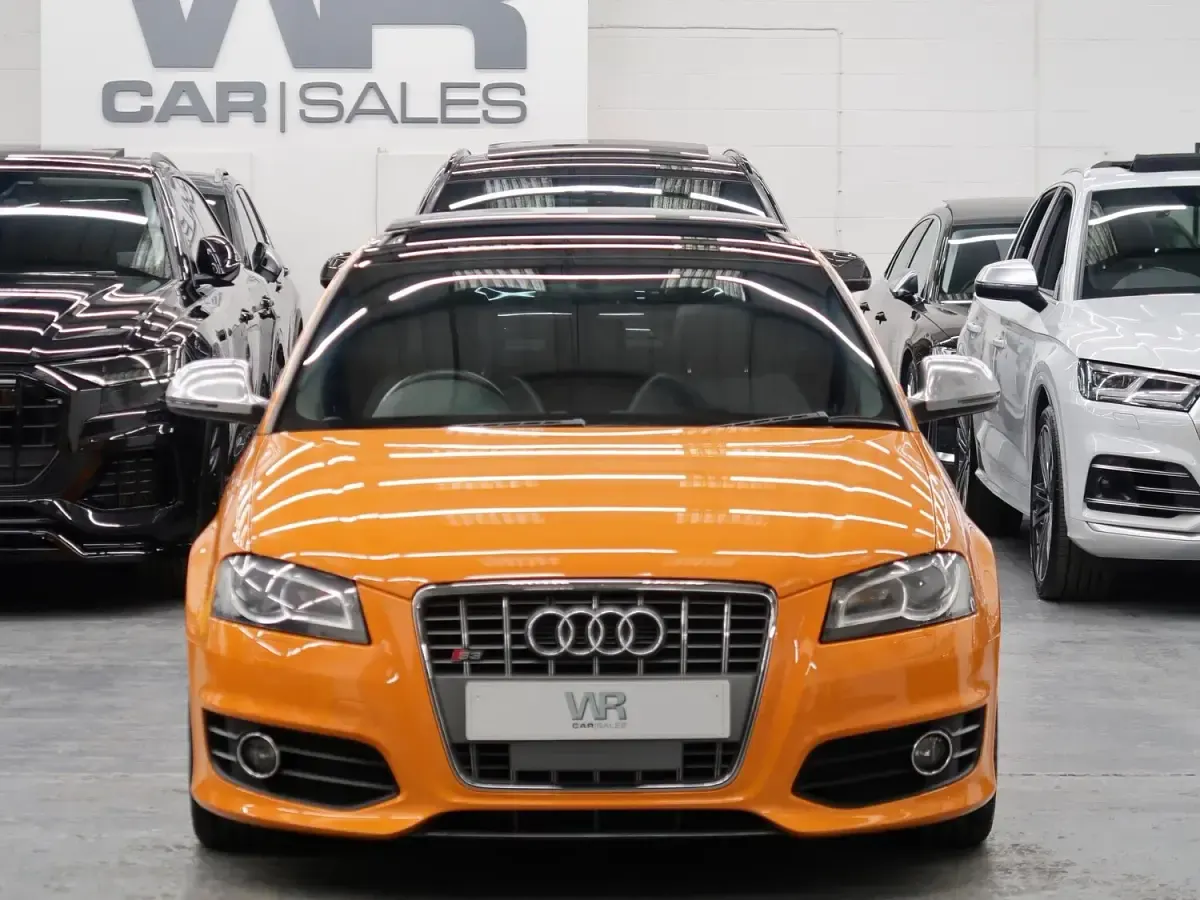 Used Audi S3 Advanced 333 HP (244 kW) 2009 Orange Sedan