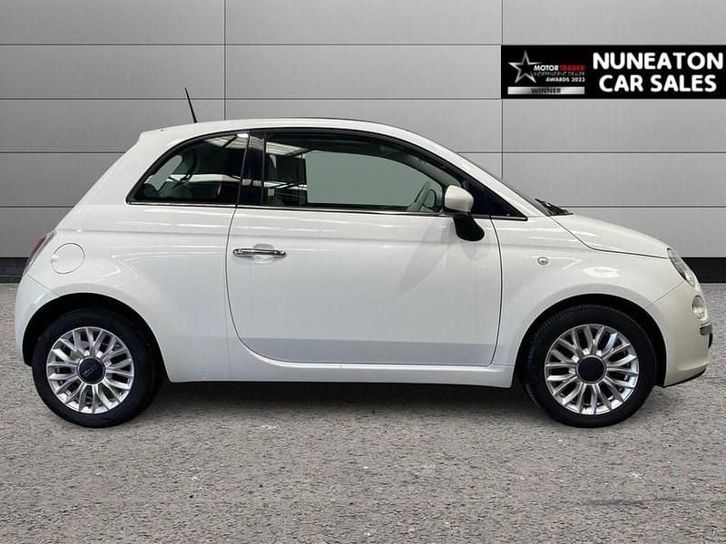Used Fiat 500 Lounge 69 HP (50 kW) 2014 White Hatchback