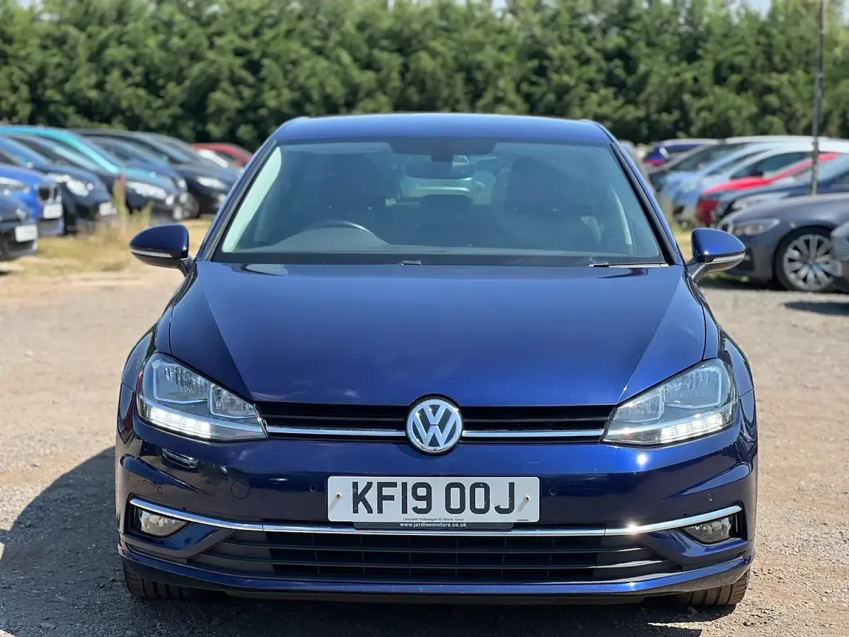Used VW Golf VII GT 2019 Blue Hatchback
