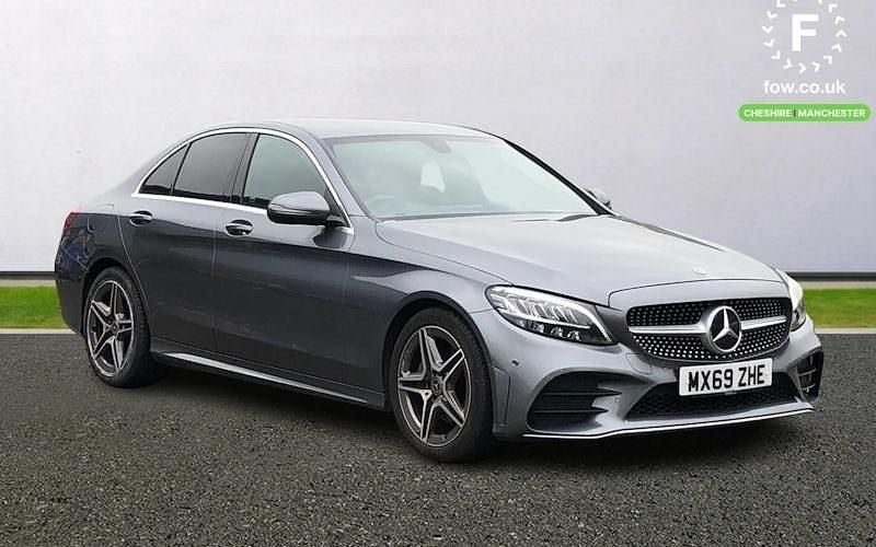 Grey Used 2019 Mercedes C220 Active Sedan | £16,699 (Good price) - Image 1/4
