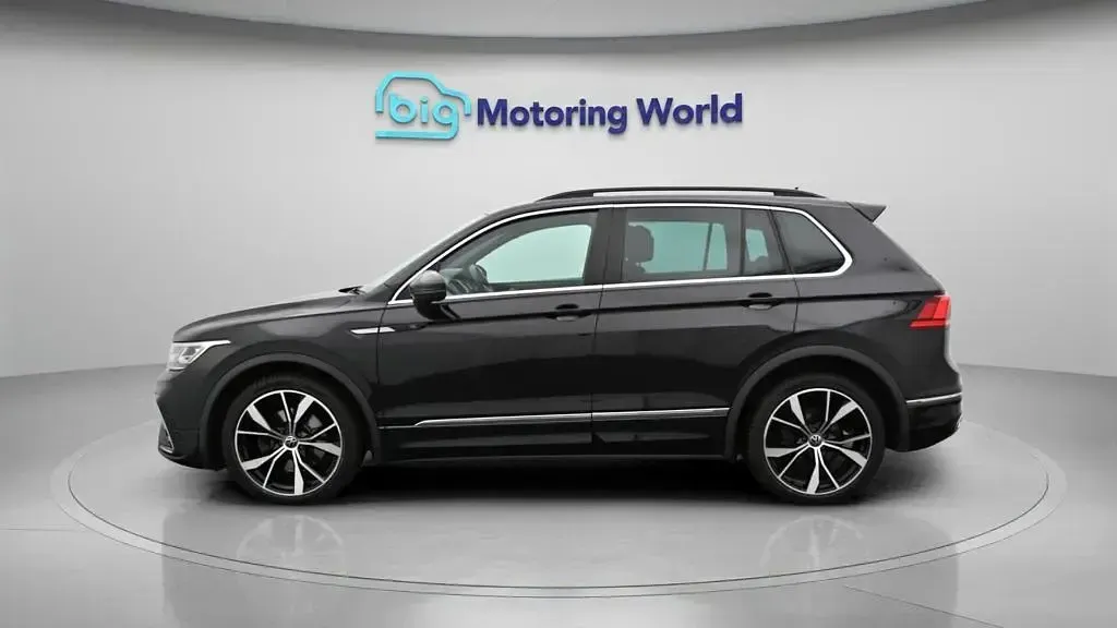 Used VW Tiguan R-line 200 HP (147 kW) 2021 Black SUV