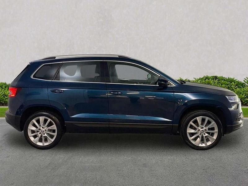 Used Skoda Karoq SE L 150 HP (110 kW) 2019 Blue SUV