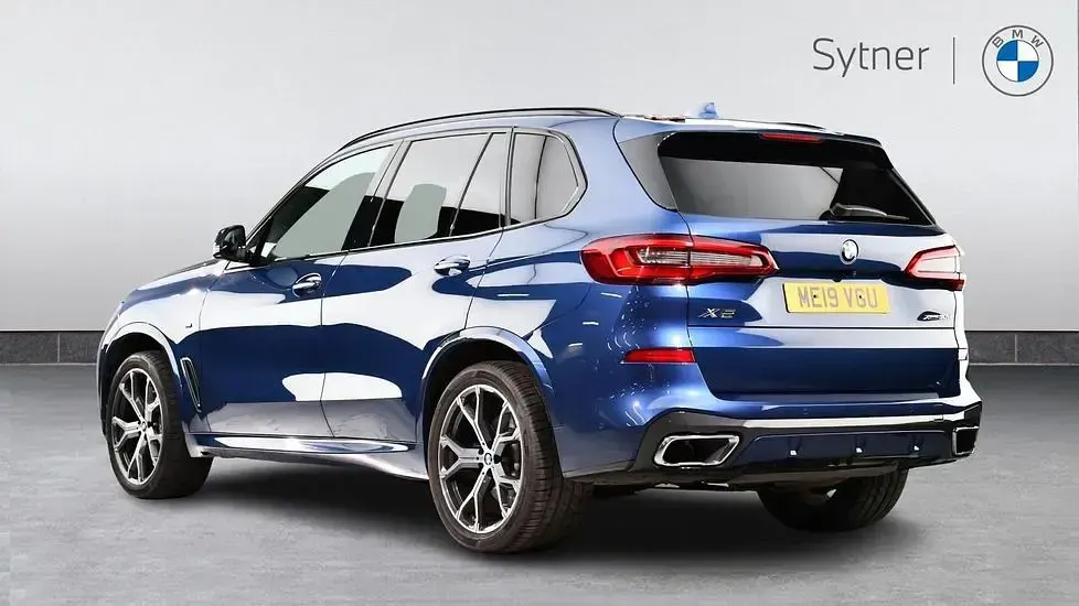 Used BMW X5 M Sport 261 HP (191 kW) 2019 Blue SUV