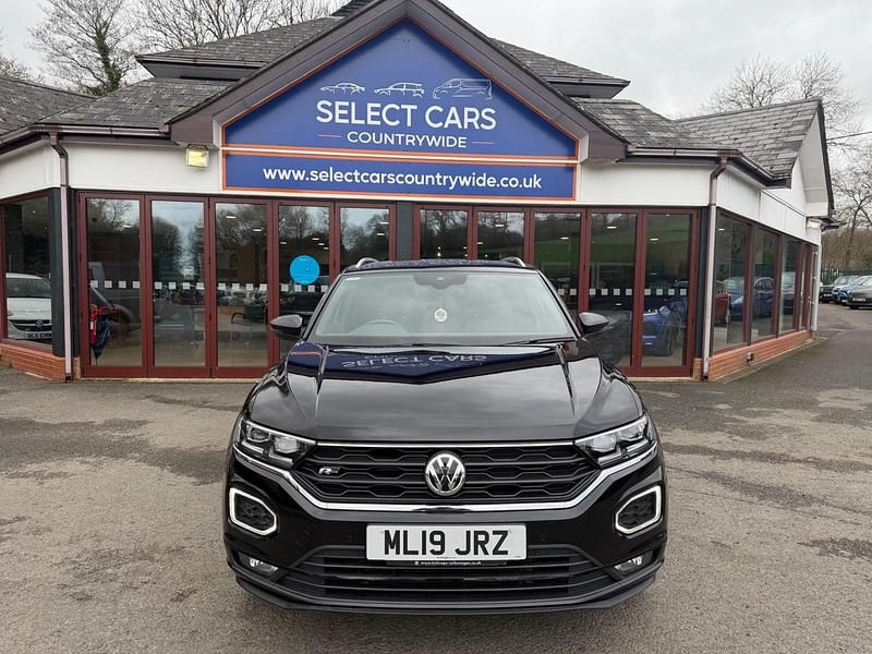 Used VW T-Roc R-line 150 HP (110 kW) 2019 Black SUV