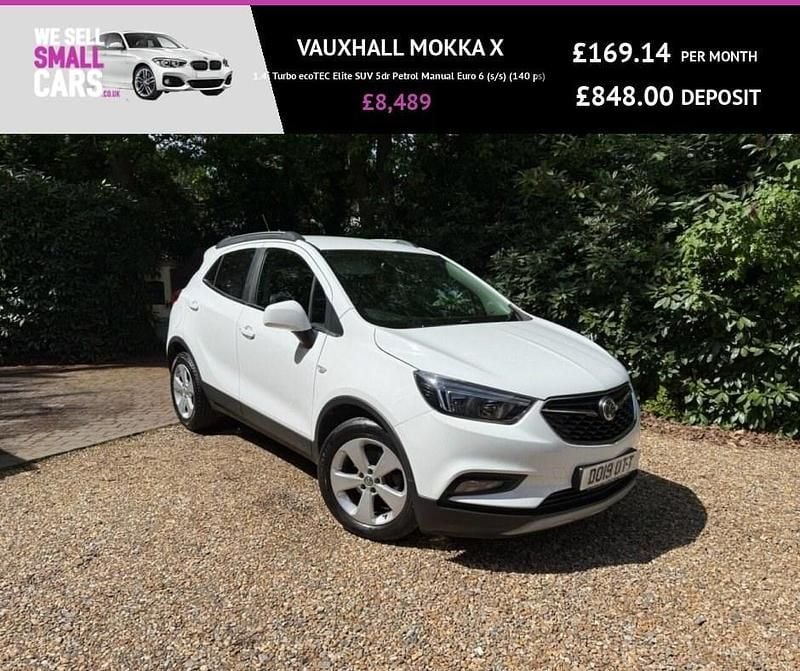 White Used 2019 Vauxhall Mokka X Elite SUV | £8,489 (Fair price) - Image 1/3