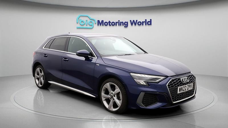 Used 2022 Audi A3 Sportback e-tron S-Line Hatchback | £18,800 (Fair price) - Image 1/4