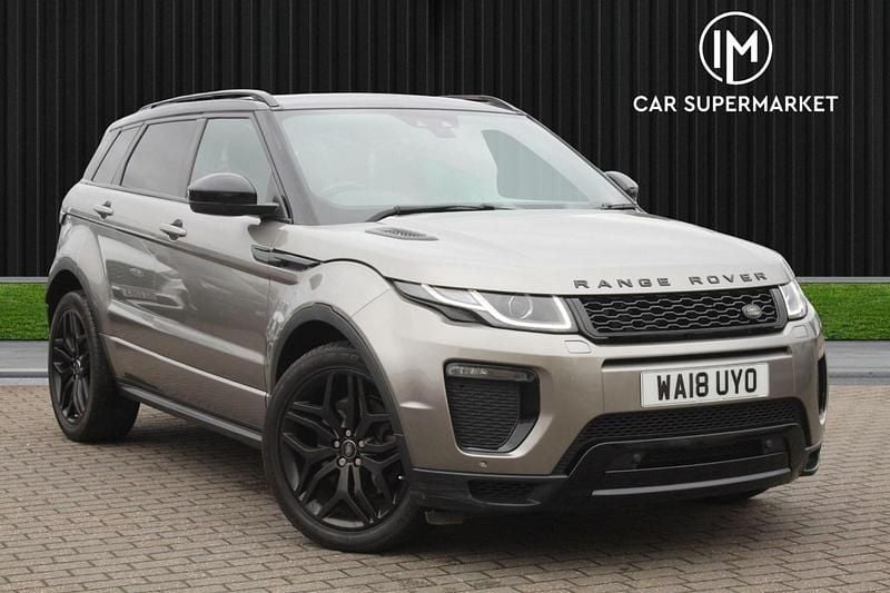 Silver Used 2018 Land Rover Range Rover evoque HSE Dynamic Estate | £13,385 (Good price) - Image 1/4