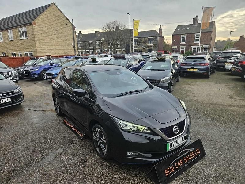 Used Nissan Leaf N-TEC 160 kW (218 HP) 2020 Black Hatchback