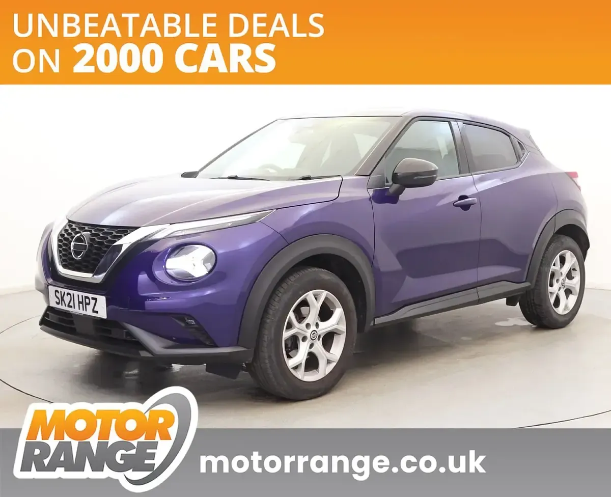 Used Nissan Juke N-Connecta 115 HP (84 kW) 2021 Blue SUV